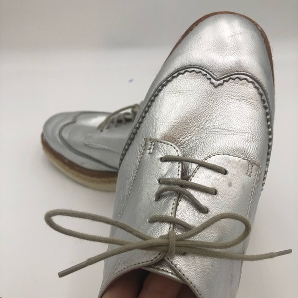 L’INTERVALLE Espadrille Sneakers, Silver - Picture 4 of 8